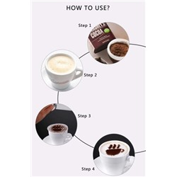 Набор трафаретов "Coffee" / 16 шт