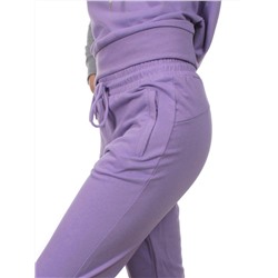 NOE103 VIOLET/GRAY Костюм спортивный женский (хлопок 90%, полиэстер 10%)