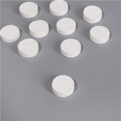 Набор косметических масок для лица, в таблетках, 10 шт., белый