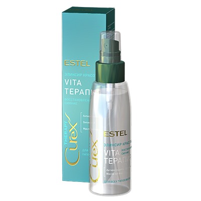 ЭСТЕЛЬ CUREX Эликсир VITA ТЕРАПИЯ восстан.сияние 100 мл