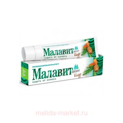 Малавит Дент зубная паста 75 г. КЕДР-МОЖЖЕВЕЛЬНИК