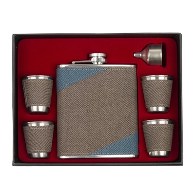 Набор с фляжкой 500 мл, 6 в 1, L27 W21 H6 см