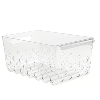KLIPPKAKTUS Aufbewahrungskorb für Kühlschrank, transparent, 30x19x14 cm