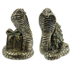 Копилка "Змея", L10 W10 H15 см, 2в.