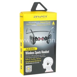 Наушники MP3/MP4 AWEI (A848BL) Bluetooth вакуумные черные