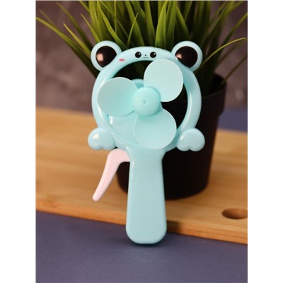 Портативный механический ручной вентилятор «Panda», mix, шоу-бокс 24 шт.