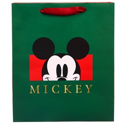 Пакет ламинированный вертикальный, "Mickey" Микки Маус, 23х27х11 см