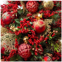 ЁЛКА В КАШПО "СКАЗОЧНАЯ КРАСАВИЦА" ШИРИНА 70см*ВЫСОТА240м- БЕЗ УПАКОВКИ