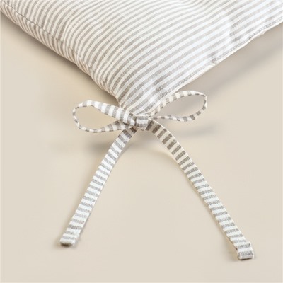 Сидушка SL HOME Direction, 42×42 см, лён 100%, 180 г/м²