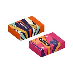 Ластик Berlingo "Groovy", Eco-PVC, картонный держатель, 45*32*11мм