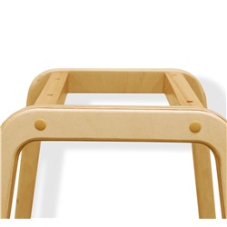 Стул барный SHT-ST58/S94
                        a5-7 серый / прозрачный лак / черный муар