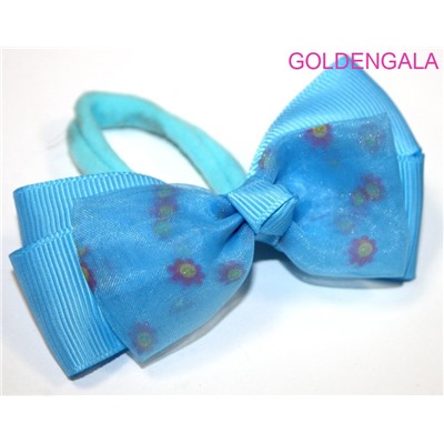 Резинка-бант Корея диаметр 8 см РД8/6 модель 2