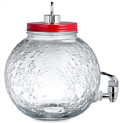 ДИСПЕНСЕР ДЛЯ НАПИТКОВ "CHRISTMAS BALL", 22,5*20,5 СМ, 3,5 Л