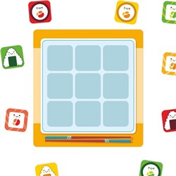 Магнитная игра-головоломка «Суши-роллы», 5+