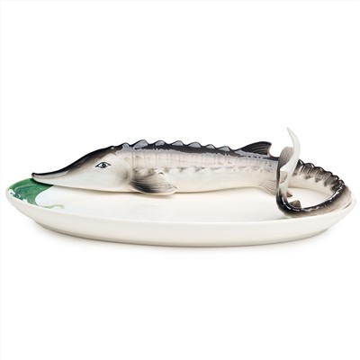 БЛЮДО ОВАЛЬНОЕ LEFARD "ОСЁТР" 26.5*14.5*8 СМ (КОР=12ШТ.)