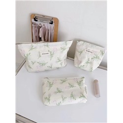 Brand fresh capacious cosmetic bag, handheld organizer bag, small clutch bag, Korean style