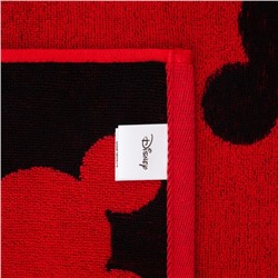 Полотенце махровое Mickey «Микки Маус», красный, 70×130 см, 100% хлопок, 420 г/м²