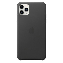 Силиконовый чехол для iPhone 11 Pro Max черный