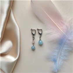 Серьги из берилла