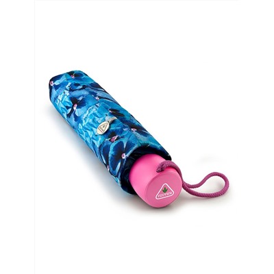 L354-4377 CoolPansy (Анютины глазки) Зонт женский механика Fulton