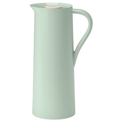 BEHÖVD, Isolierkanne, hellgrün/beige,, 1 l