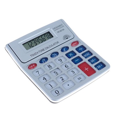 Калькулятор настольный, 8-разрядный, KK - 8819 А, с мелодией