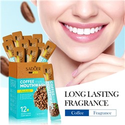Ополаскиватели для полости рта со вкусом КОФЕ Sadoer, Набор 20 шт. по 10 мл.