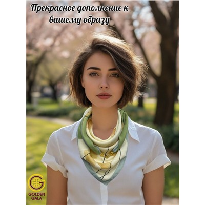 Платок на шею с украшением Артикул 2455/36