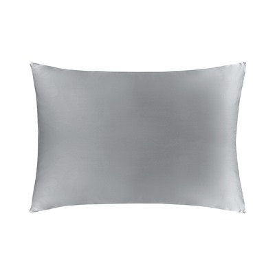 Комплект постельного белья из премиального сатина светло-серого цвета из коллекции Essential, 150х20