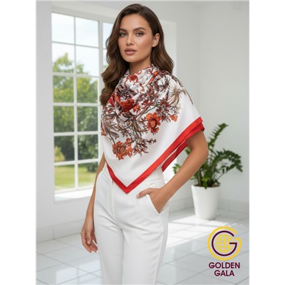 Платок шелковый большой "Парижанка" Арт 2428/38