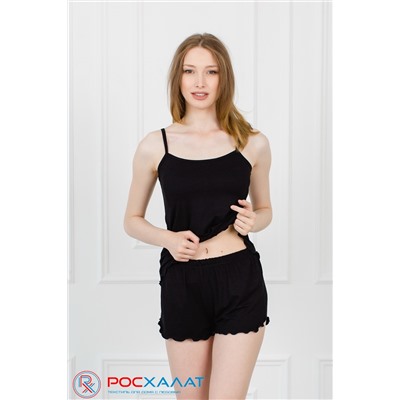 Пижама из вискозы, топ и шорты К-22 (7)