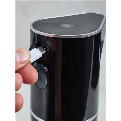 Диспенсер сенсорный для жидкого мыла Lume, 350 мл, черный