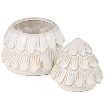 БАНКА ДЛЯ СЫПУЧИХ ПРОДУКТОВ КОЛЛЕКЦИЯ "PINE CONES", 12,4*12,4*15,2 СМ