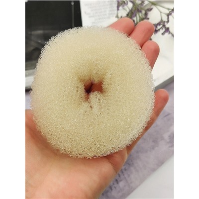 Бублик для волос Беж (8см)