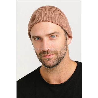 Мужская шапка с отворотом Топ426