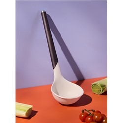 Половник SmartChef, 31 см, бежевый/бордовый