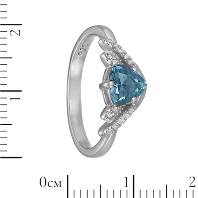 Кольцо 'Ким' с фианитами ТГКН.700Ф5