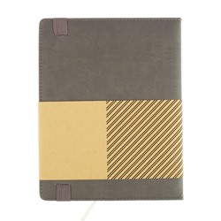 Дневник школьный для 1-11 классов Grey, твёрдая обложка, искусственная кожа, резинка, ляссе, тонированный блок, 48 листов