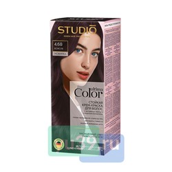 Ultima Color Studio Профешнл Стойкая крем-краска для волос 4.68 Божоле, 50/50