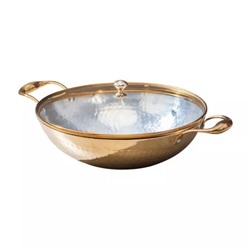 Латунная кастрюля (1,5 л), Brass Kadhai, произв. P-TAL