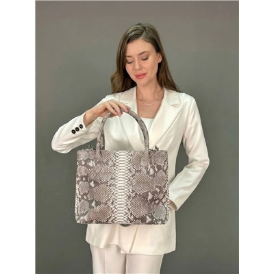 Сумка женская из кожи питона