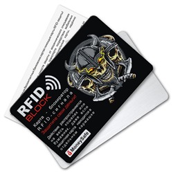 RF023 Защитная RFID-карта Викинги, металл