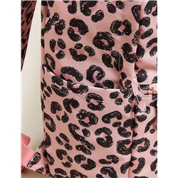 Kids' Water Repellent Leopard School Backpack
