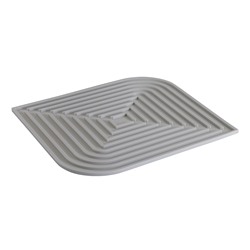 Коврик для сушки посуды Dry Flex, 34,5х31,5 см, графит
