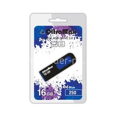 USB Flash 16GB Oltramax (250) синий