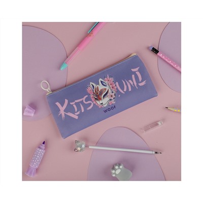 Пенал мягкий 200*100 MESHU "Kitsuni", искусственная кожа