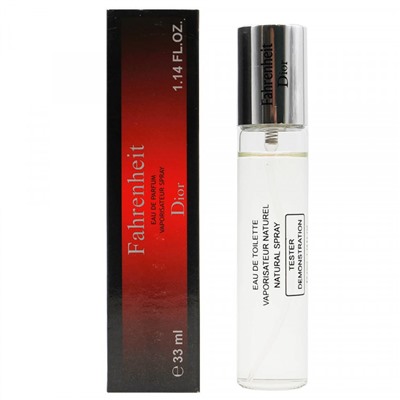 Tester Christian Dior Fahrenheit for men 33 ml