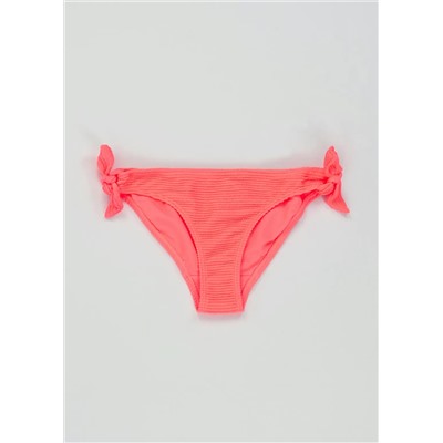 Ribbed Bow Bikini Bottoms