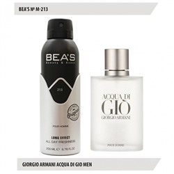 Дезодорант Beas M213 Giorgio Armani Acqua Di Gio For Men deo 200 ml