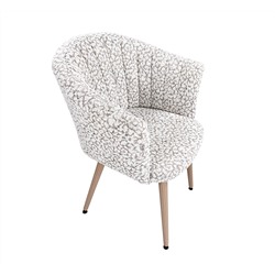 Стул SHT-ST42/S95-WH
                        нежный хлопок / бежевый